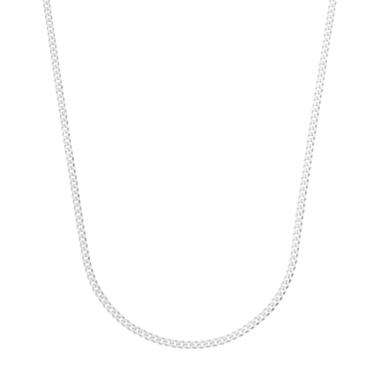 Imagem de corrente prata 925  crumet  60cm 2mm  largura