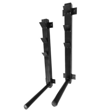 Imagem de SUPORTE BARRA E ANILHA PARA PAREDE C/PARAFUSOS P/FIXAÇÃO