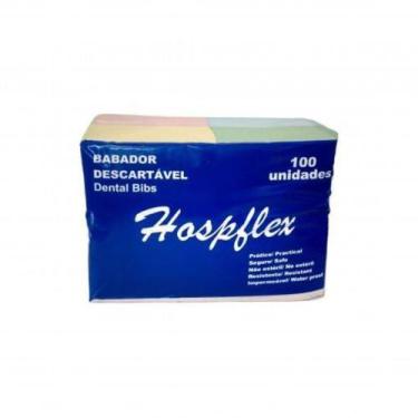 Imagem de Babador Descartável Colorido Bibs Hospflex