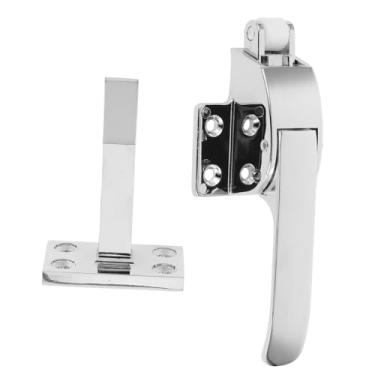 Imagem de 1set Freezer Door Handle Latch Kit Grip for Cooler Doors Easy Installation Versatile Use for Refrigerators Ovens and Laboratories