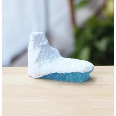 Imagem de Blue Iceberg Model Realistic Arctic Miniature 3D Model Polar Bear Christmas Decorations Cake Decoration Craft Home Decoration Cake and Cupcake Topper