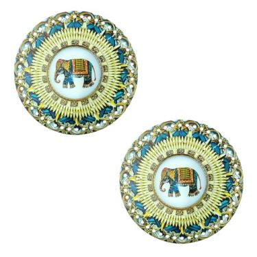 Imagem de MIAO YUAN 2 peças de placas de base perfuradas de acrílico, impressão frente e verso, forro inferior para bandejas de vime de tecido e cesta artesanal faça você mesmo/bolsa de crochê