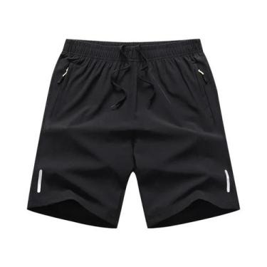 Imagem de Bermuda Esportiva Masculina De Secagem Rápida Para Corrida, Verão, Aca