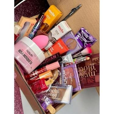 Imagem de Kit Maquiagem Variado Completo Com Pincéis