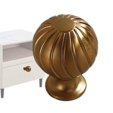 Imagem de Puxadores de cômoda - maçanetas de porta de liga metálica | Retrô | Maçanetas para armário gaveta cômoda cozinha sala de estar banheiro