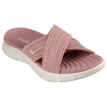Imagem de Skechers Sandália feminina Go Walk Flex - Impressionada, Malva, 40