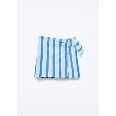 Imagem de Shorts Saia Infantil Transpassada-Feminino