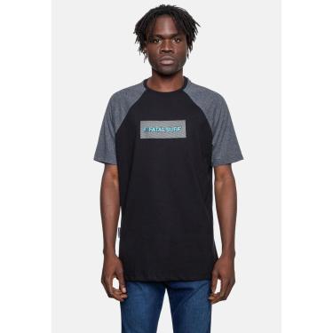 Imagem de Camiseta Fatal Masculina Raglan Counter Masculino-Masculino