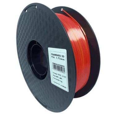 Imagem de Filamento 3D PLA Vermelho Dourado 1.75mm 1kg Masterprint