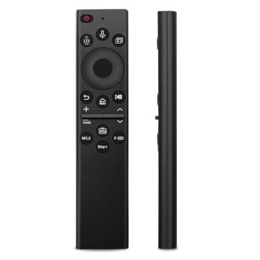 Imagem de Controle remoto de voz BN59-01385A compatível com Smart TV Samsung Frame, compatível com TVs Samsung Neo LED 4K Ultra HD 2021-2022 - preto (sem energia solar)