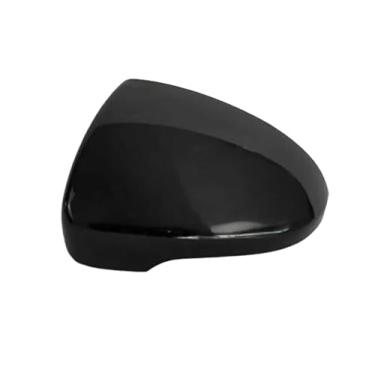 Imagem de Espelhos Retrovisores Do Carro Capa Preto/Branco Espelho Retrovisor Escudo Habitação Compatível Com Hyundai Tucson 2015-2020(Black L)