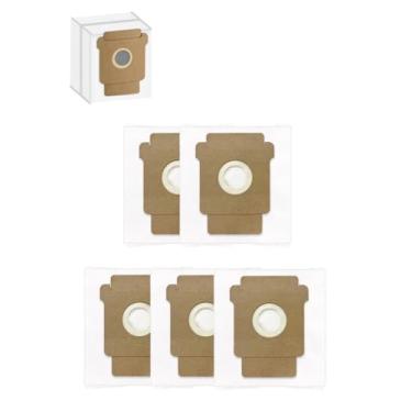 Imagem de Pacote com 5 sacos de pó de substituição para aspirador de pó iRobot Roomba Plus 504 Vac, bolsa descartável de 3,2 L, design resistente a rasgos de 4 camadas para sacos de vácuo Roomba Plus 504 Vac