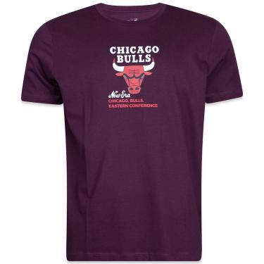 Imagem de Camiseta New Era Logo History Chicago Bulls Masculino-Masculino