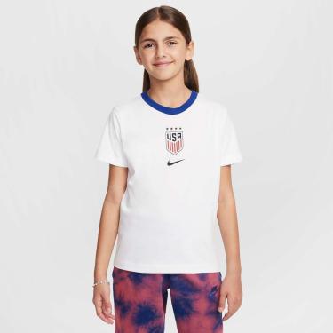 Imagem de Camiseta Infantil Nike Estados Unidos Crest Unissex-Unissex