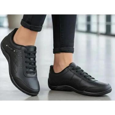 Imagem de Tênis Kolosh Feminino Sapatênis Elástico Palmilha Conforto C1296, 38, 