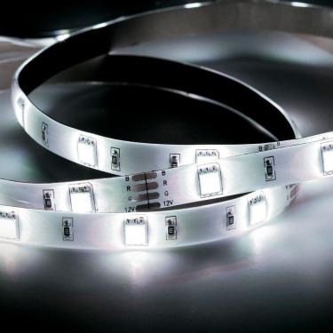 Imagem de Fita Led Slim Taschibra 2,5w/m Ip20 12v Para Móveis Metro 6500k Luz Fria