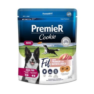 Imagem de Biscoito Premier Cookie Fit Frango Com Batata Doce Para Cães Adultos
