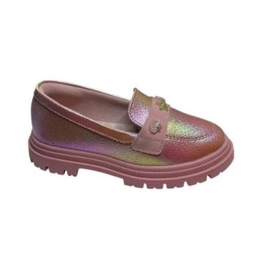Imagem de Sapato Menina Mocassim Infantil Molekinha 2566.106 Cor:RosaTamanho:29,
