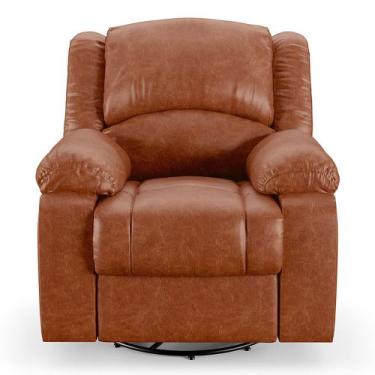 Imagem de Poltrona do Papai Reclinável Sala de Cinema Barcelona Glider Manual Gi