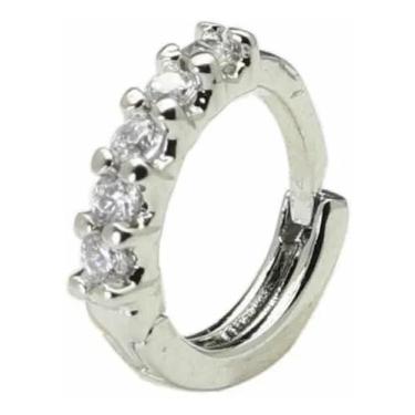 Imagem de Piercing Argolinha Cravejado De Zircônias - Helix - CORBAN