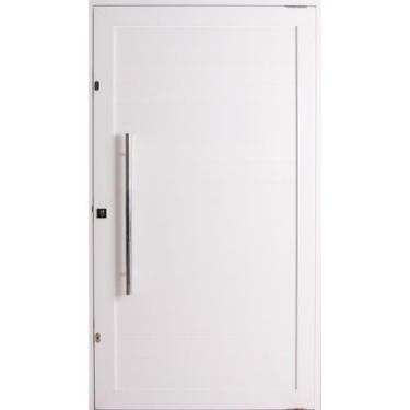 Imagem de Porta Pivotante de Alumínio Lambril 2,20 X 1,20 Com Puxador 80cm e Kit