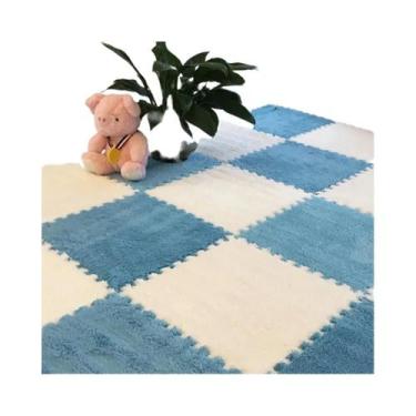 Imagem de Tapete De Brincar Infantil De Espuma Macia Interligável, Tapete Quente