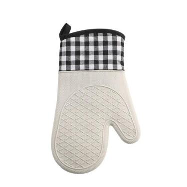 Imagem de Luvas de silicone resistentes ao calor para uso em forno e cozinha - t