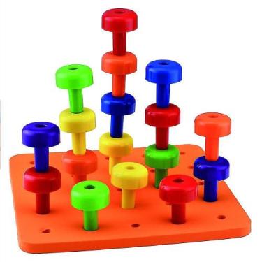 Imagem de Brinquedos de desenvolvimento intelectual infantil Pegboard - Gloome S