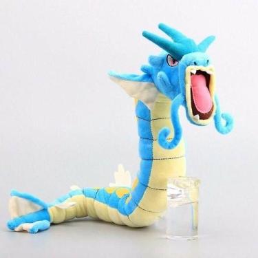 Imagem de Brinquedo de pelúcia Gyarados Dragon, boneca de animal de desenho anim