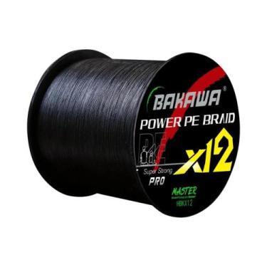 Imagem de Linha De Pesca Trançada De 12 Fios 500M Multifilamento PE Resistente À