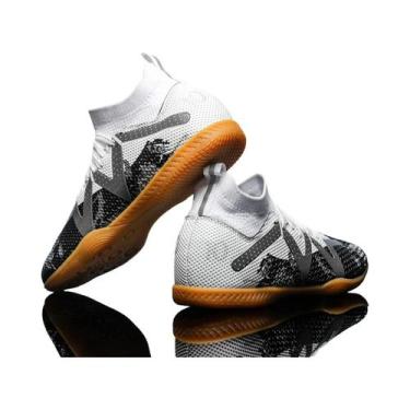 Imagem de Tênis De Futebol Indoor Masculino De Cano Alto, Antiderrapante E Resis