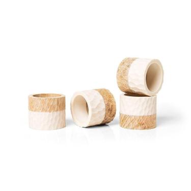 Imagem de Anel De Guardanapo Copa E Cia 4 Peças Duo