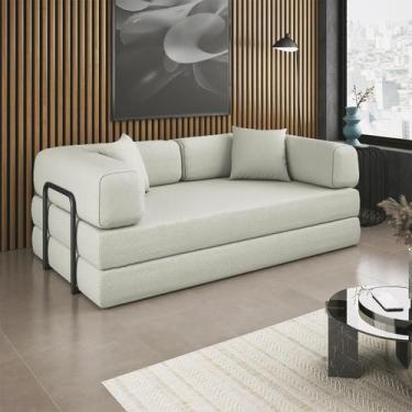 Imagem de Sofá Cama 2 em 1 Puff CompactAir Confortável Sala - Balaqui - B BALAQU