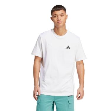 Imagem de Camiseta Adidas Lens Power Of Three Hoop Estampada Masculina-Masculino