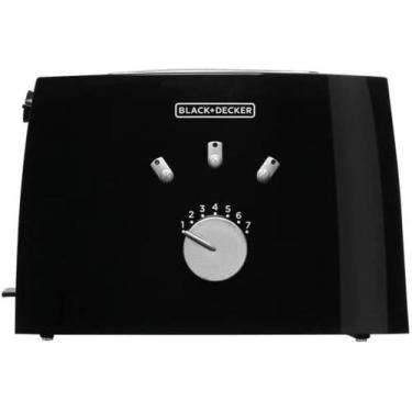 Imagem de Torradeira TO810 Black & Decker Pão 800w Tostador Eletrico - BLACK+DEC