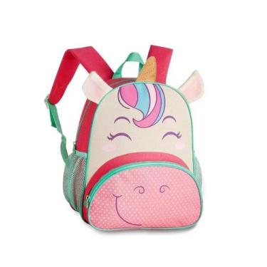 Imagem de Mochila Pets Feminina Infantil Bichinhos Zoo Escolar Animais - Clio St