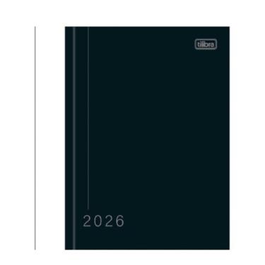 Imagem de Agenda 2026 Costurada Diária 12,3 x 16,6 cm Pepper Capa Dura 160 folha