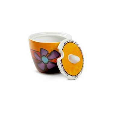 Imagem de Açucareiro em porcelana Egan Frane Amore Fantasia 200ml colorido