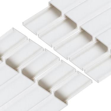 Imagem de Kit 10 canaleta tramontina 20x10x2mts branca - BRACELF