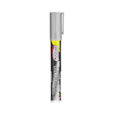 Imagem de Caneta Giz Líquido 6mm - BRW PRATA