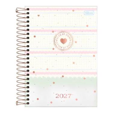Imagem de Agenda 2027 Espiral Diária Soho 12,9x18,7cm M5 Anual 176 Folhas Tons P