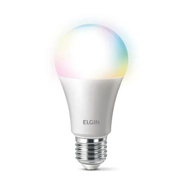 Imagem de Lampada Inteligente Led Bulbo 10W Bivolt Smart Color - Elgin