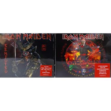 Imagem de Iron Maiden - Senjutsu+nights Of The Dead - Legacy 2 Cds Duplo