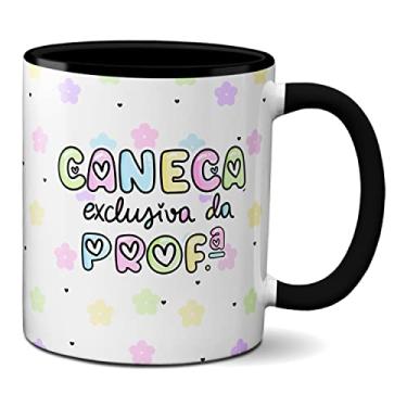 Imagem de Caneca Exclusiva Da Professora Feliz Dia Professores (Preta)