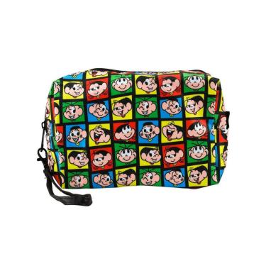 Imagem de Necessaire Rostos Coloridos 15X6X20Cm - Turma Da Mônica