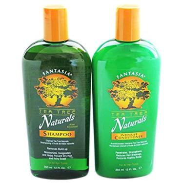 Imagem de Fantasia IC Tea Tree Naturals Shampoo e Condicionador 12 onças cada