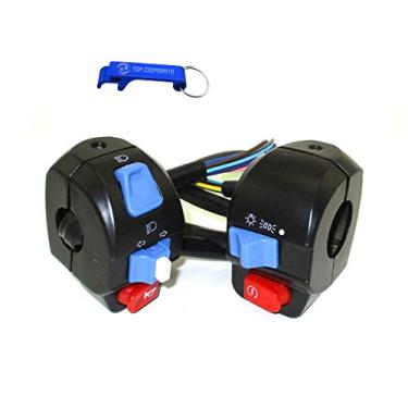 Imagem de TC-Motor Conjunto de Controle de Interruptor de Alumínio 22 mm para GY6 50cc 125cc 150cc 150cc