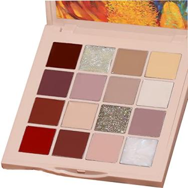 Imagem de Yajun Paleta de verniz de unhas de gel em creme sólido, conjunto de pintura de gel semipermanente de 16 cores com pincéis para unhas, kit de manicure de arte para casa, C, 1,5 g * 16