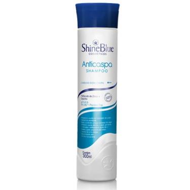 Imagem de Shampoo Anticaspa Controla Oleosidade Shine Blue 300ml