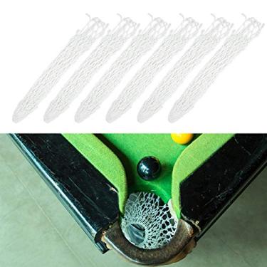 Imagem de Soft Cotton 6 PCS/Set Bilhar Net Pocket, Bilhar Net Pocket, para Bilhar Club Bar Recreational Place Home